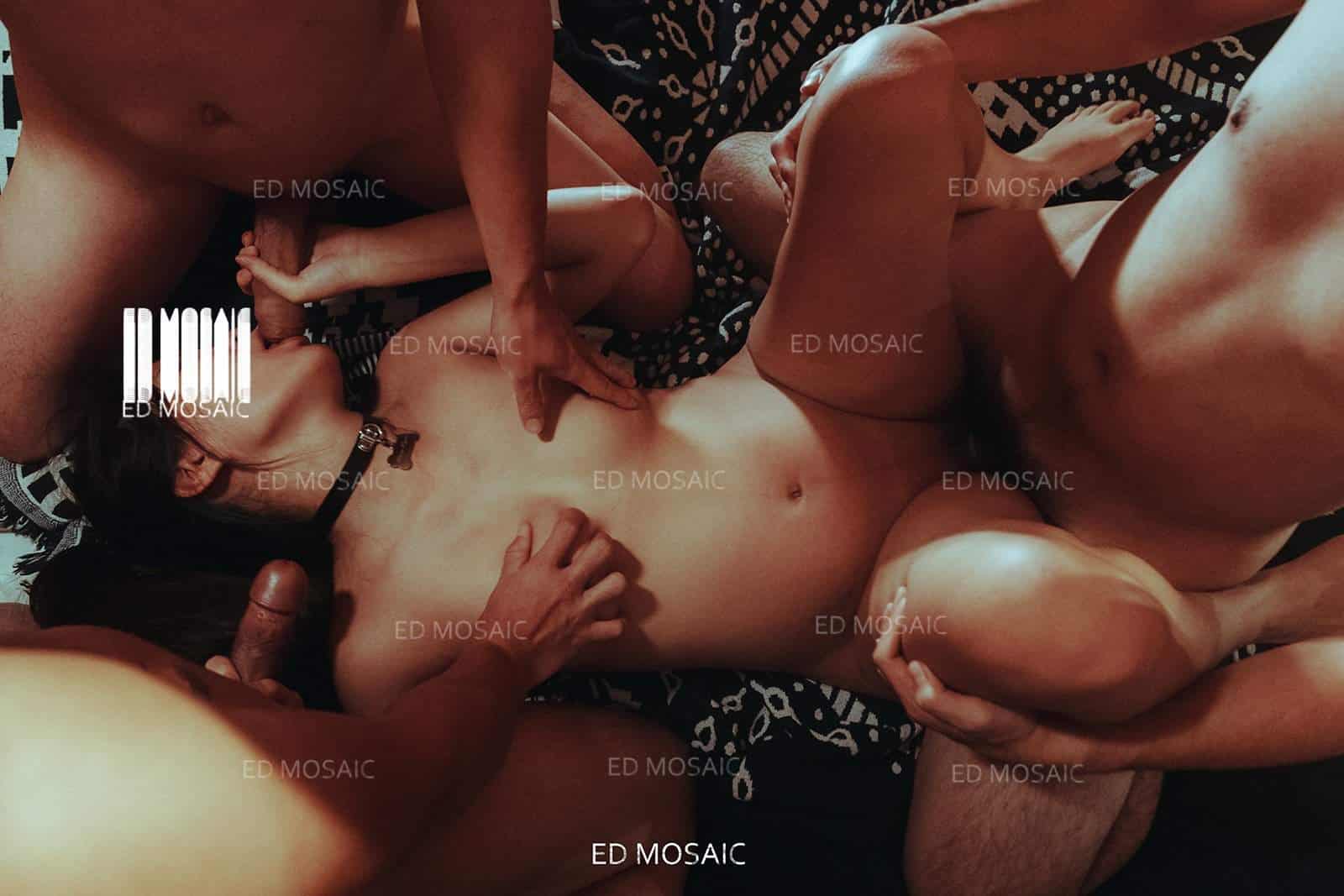 推特33万粉摄影大咖EdMosaic私拍极品反差美模3P4P-2109P/95V