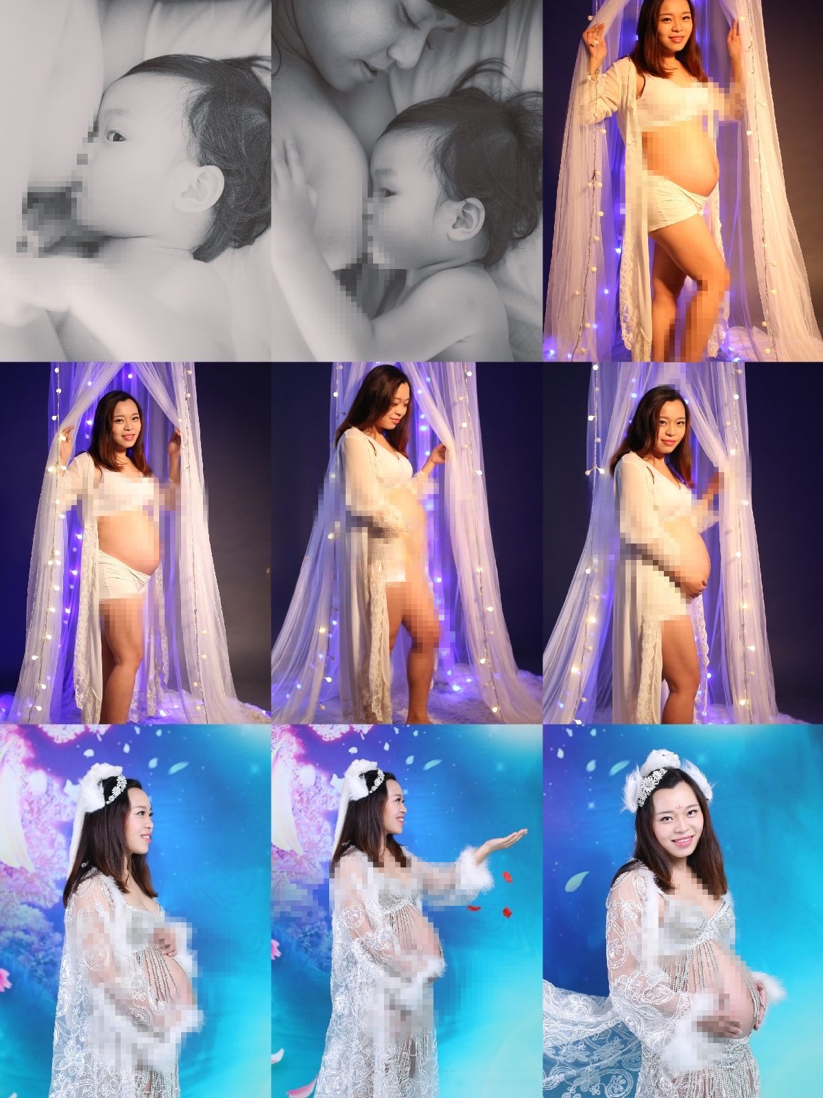 超美孕妇照+哺乳照 3月最新整合33期 孕+哺乳7.01G