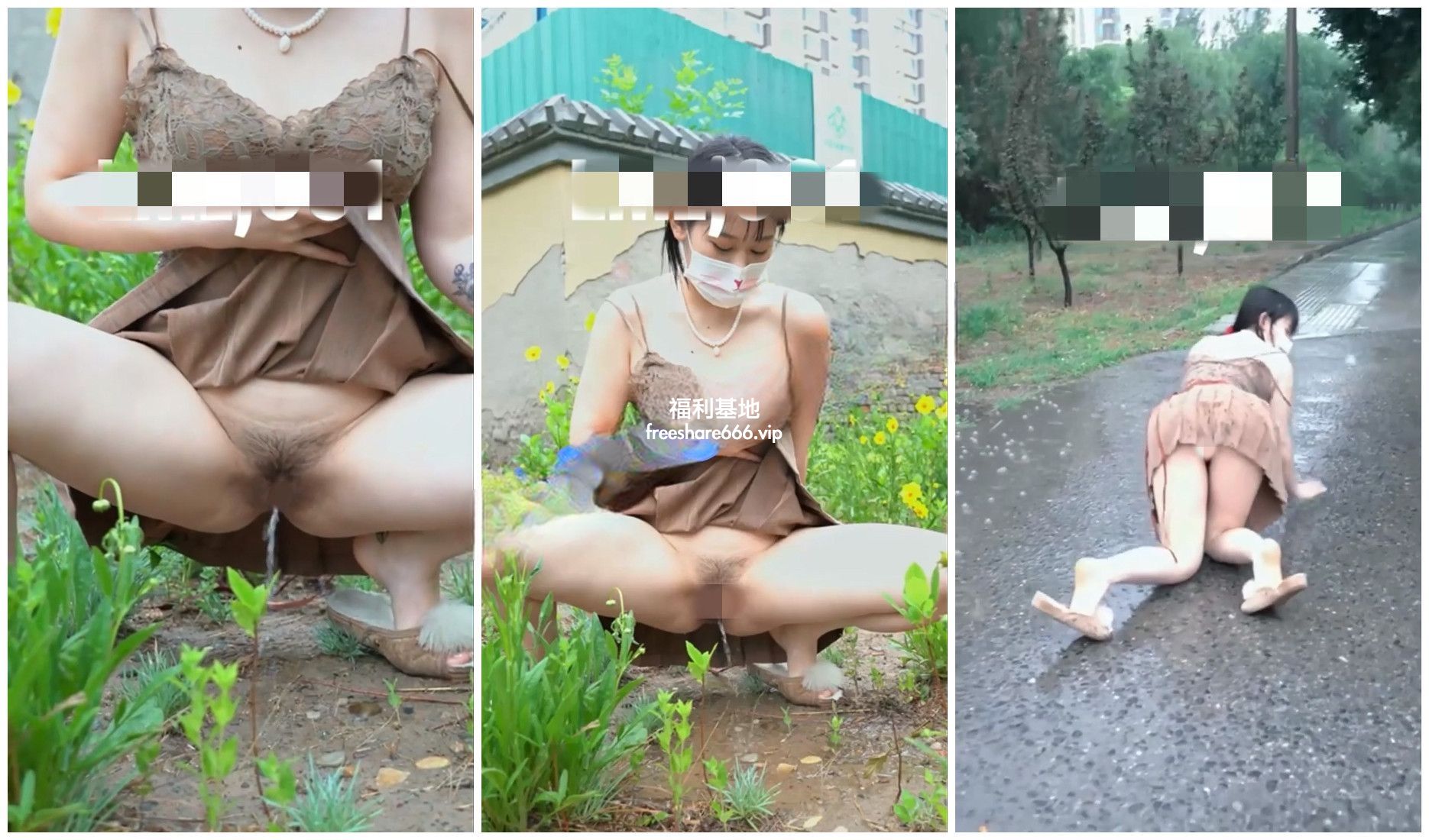 帝都绿帽夫妻户外商场露出3P老婆124.99M